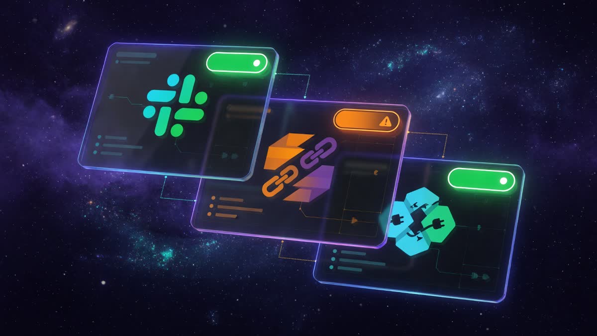 Honest integration status cards