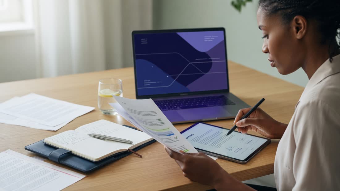 Approval and sign-off process